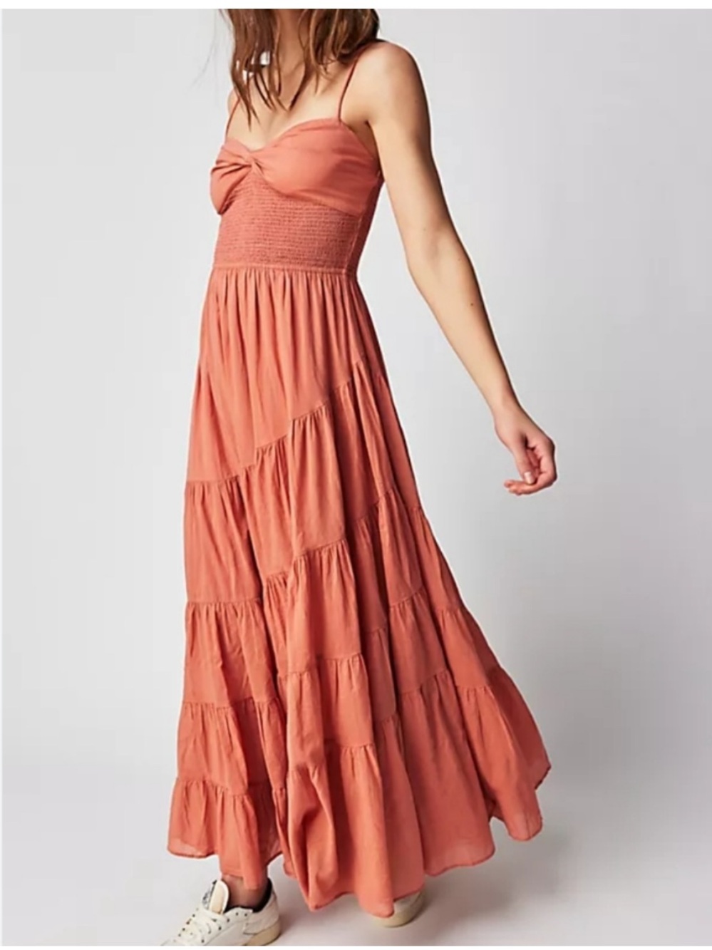 Free People Sundrenched Tier Maxi Dress